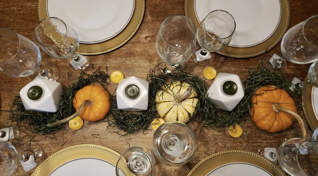 Dollar Tree Table Settings and Tablescape