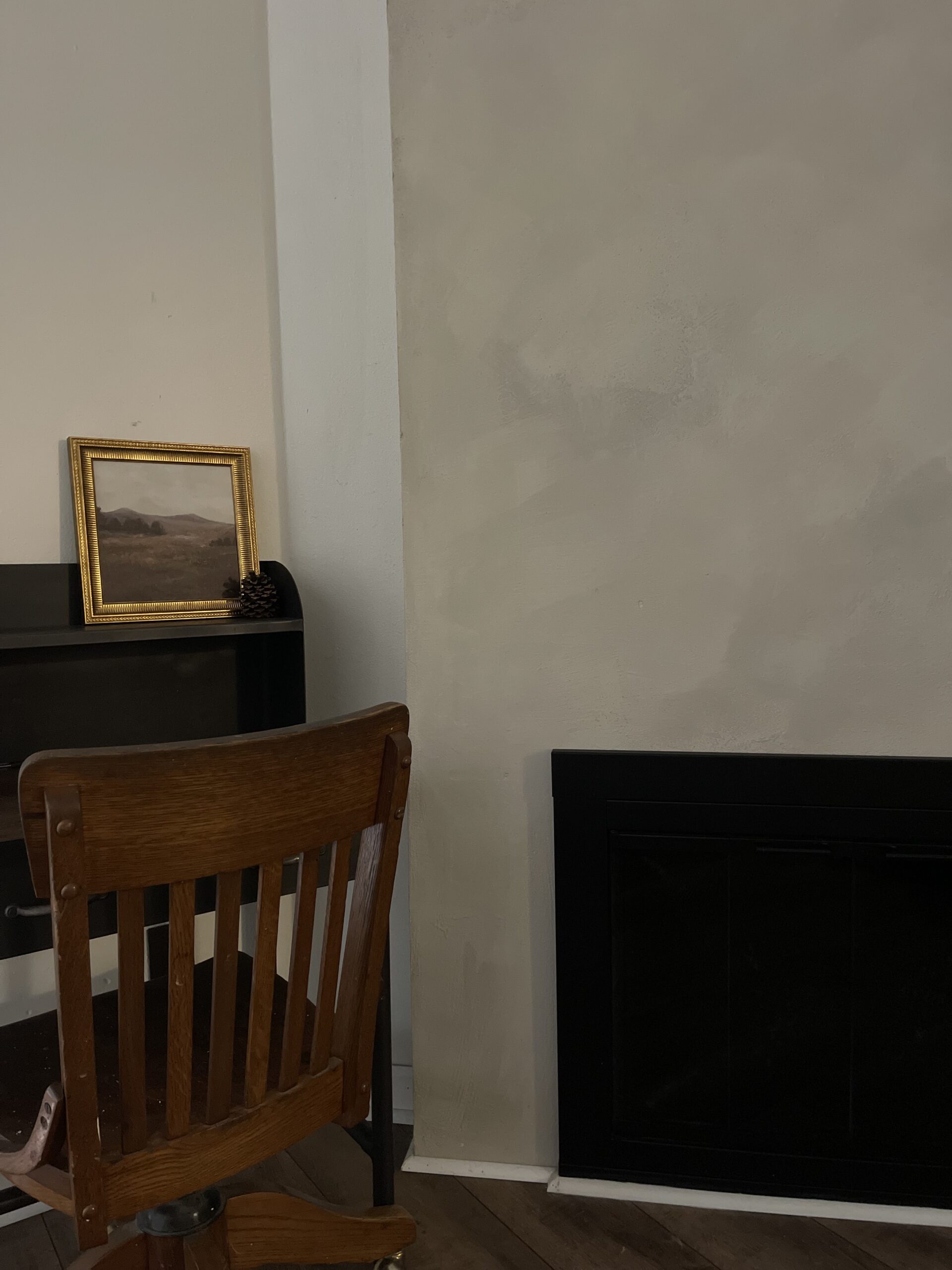 The Peaceful Dwelling Lime Plaster Fireplace Makeover